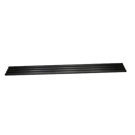 Durston Manufacturing BLACK RAIL TRAY 12" NO STUDS VIMRD12BK